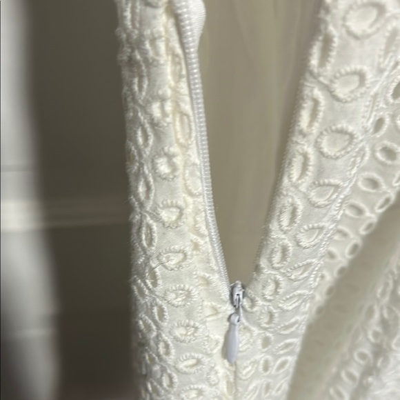 Banana Republic Elegant White Sleeveless Dress - Picture 8 of 10